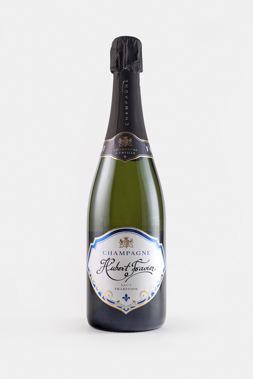 Шампанское Юбер Фавье Брют Традисьон, белое, брют,0.75л