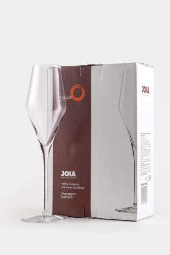 Набор из 2-х бокалов Champagner "Quatrophil", 2шт, в подарочной упаковке, 292мл