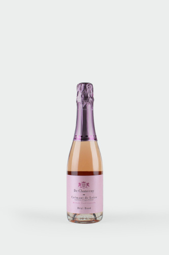 Игристое вино Креман де Луар Де Шансени, AOC, розовое, брют, 0.375л