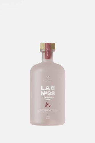 Вкусовая водка LAB№38, клюква, мята
