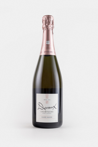Шампанское Дево Кюве Розе, AOC, розовое, брют, 0.75л