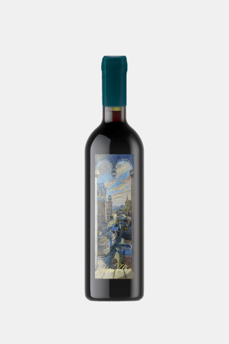 Вино Альма Валлей Арт Резерв "Старая новая Москва", ЗГУ Крым, красное, сухое, 0.75л