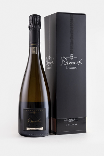 Шампанское Дево Д Миллезим 2009, белое, брют, в подарочной упаковке, 0.75л