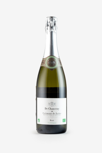 Игристое вино Креман де Луар  Де Шансени, AOC, белое, брют, 0.75л