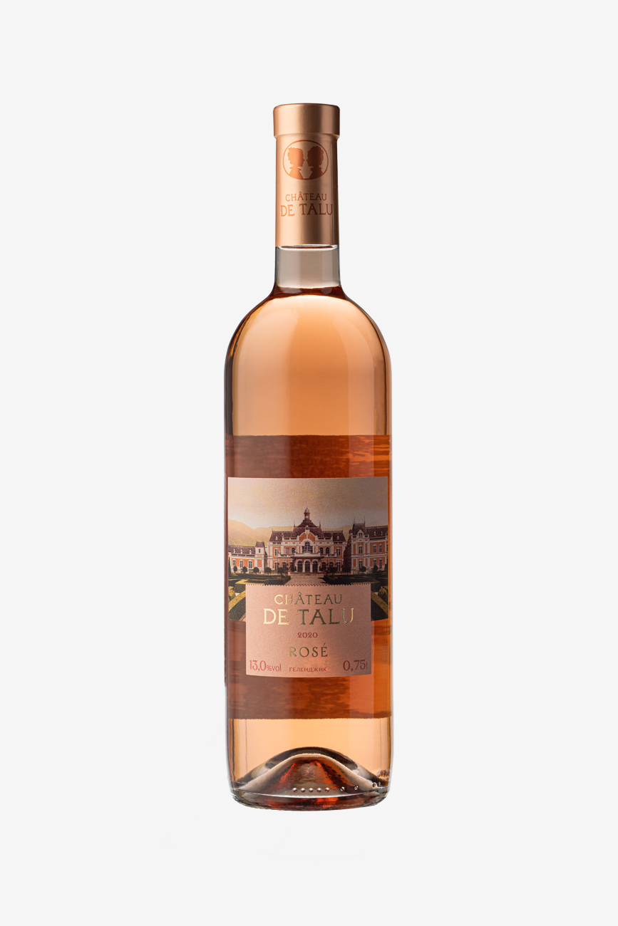 Вино Шато де Талю Розе, розовое, сухое, 0.75л
