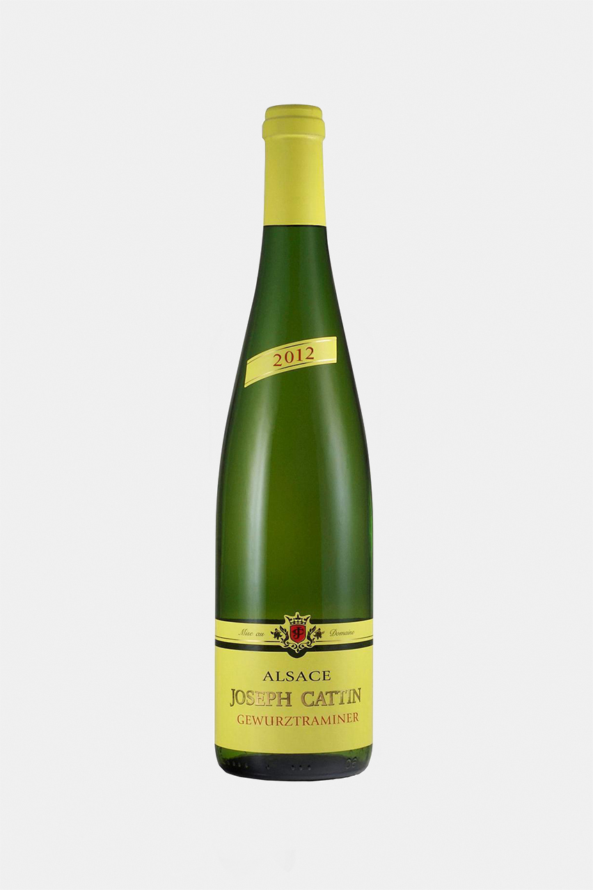 Вино Гевюрцтраминер Жозеф Каттен AOP, белое, полусладкое, 0.75л