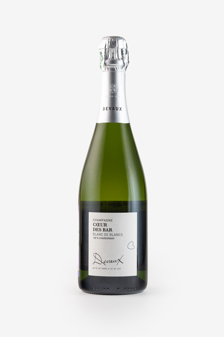 Шампанское Дево Кер де Бар Блан де Блан, белое, брют, 0.75л