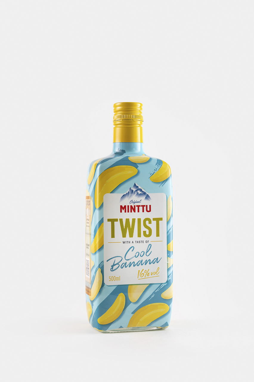 Ликер Минтту Банан, 0.5л