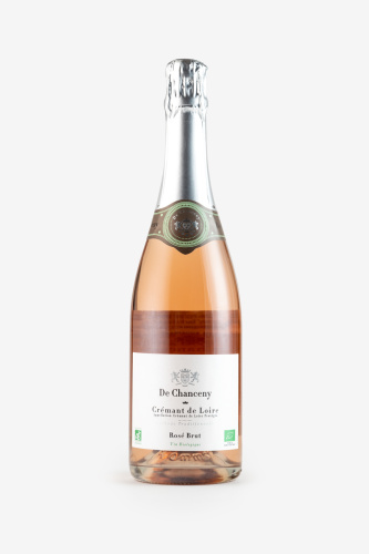Игристое вино Креман де Луар Де Шансени, AOC, розовое, брют, 0.75л