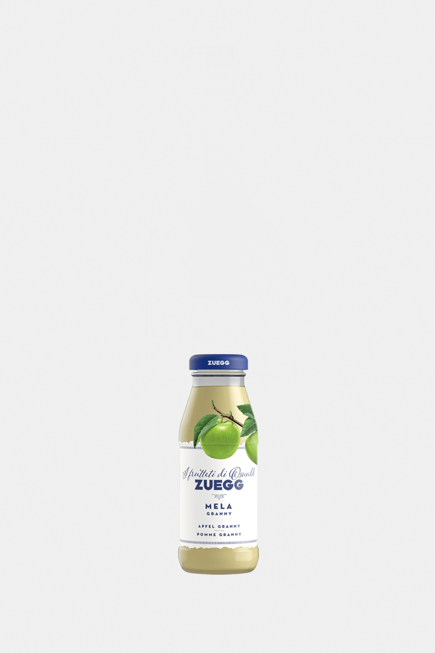 Сок Цуегг Зеленое Яблоко 100%, в стеклянной бутылке, 0.2л